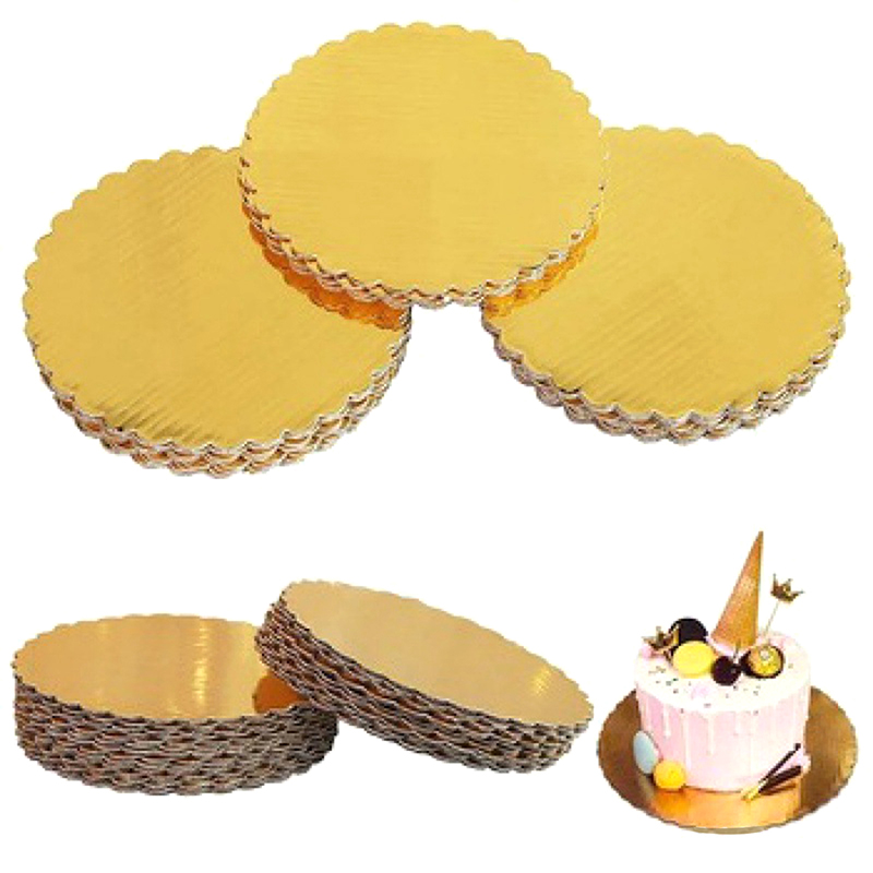 Cake Board Round - 【10 шт. круглых картонных подставок для
