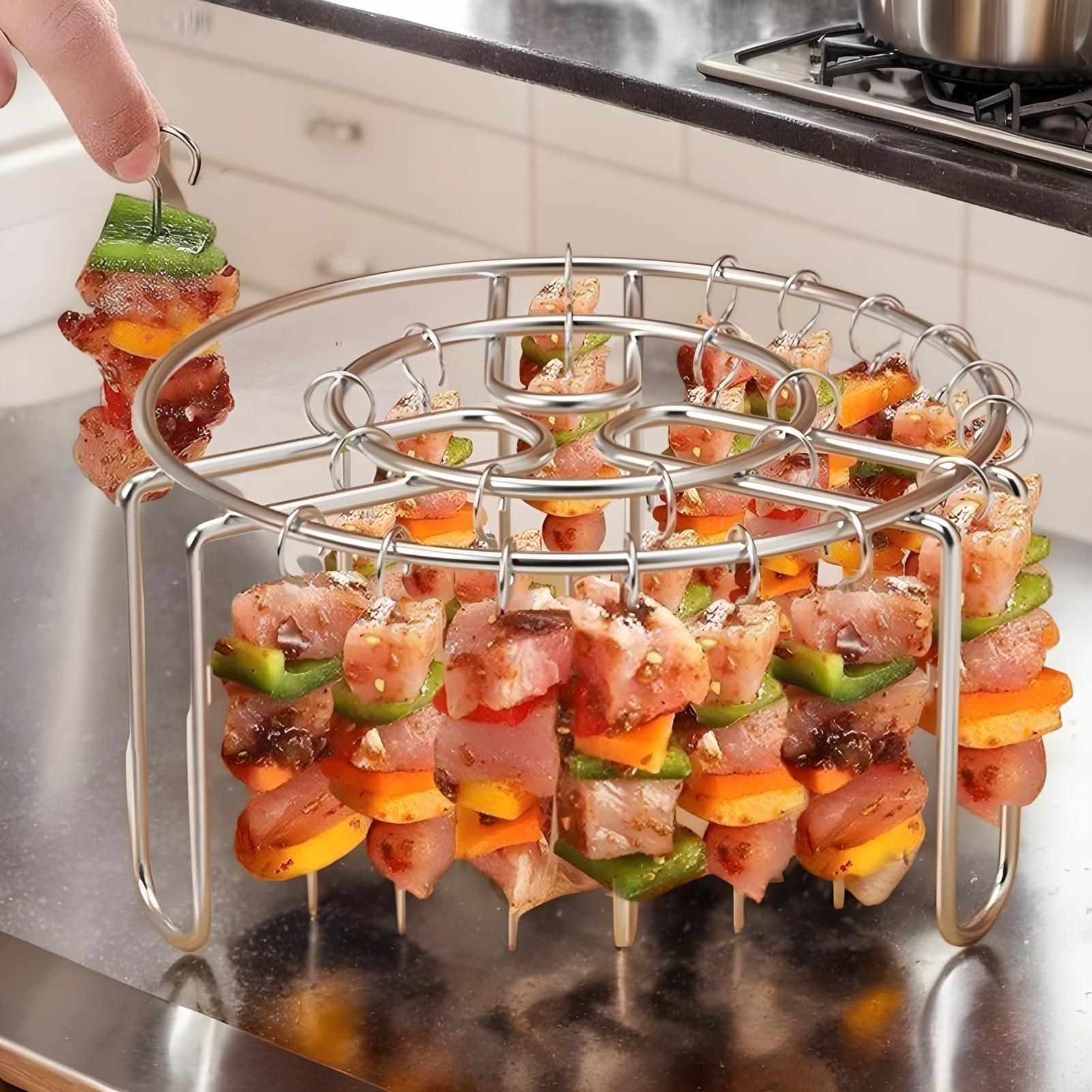 Kitchen Baking Tray Rack - Антипригарная многоразовая решетка для духовки, подставка