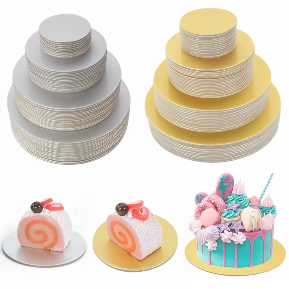 Cake Board Round - 10 шт. прочных круглых подложек для