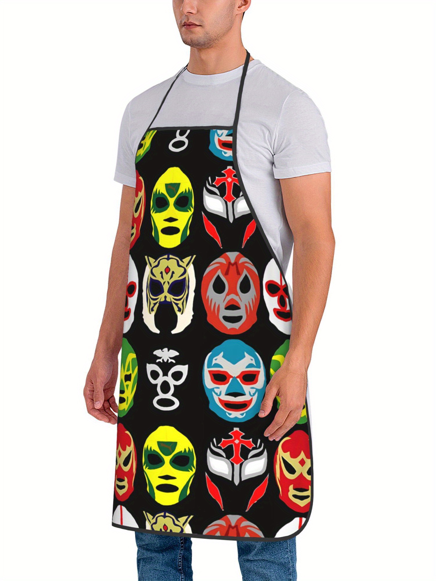 Baking Kitchen Design - Фартук с маской Lucha Libre, для
