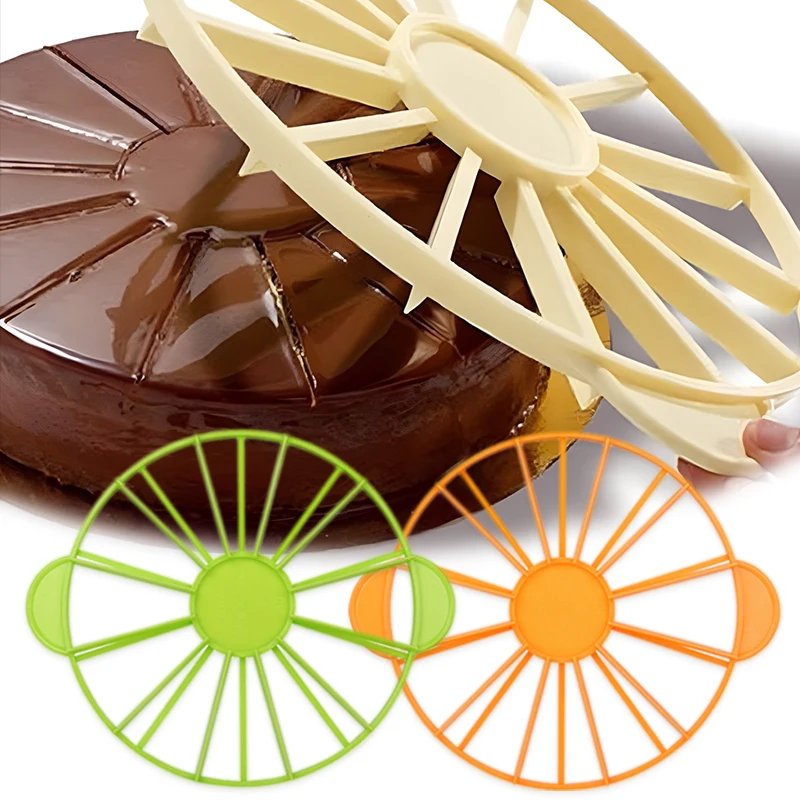 Bread Baking Kitchen Utensils - Пластиковый торт, равные порции, круглый хлеб,