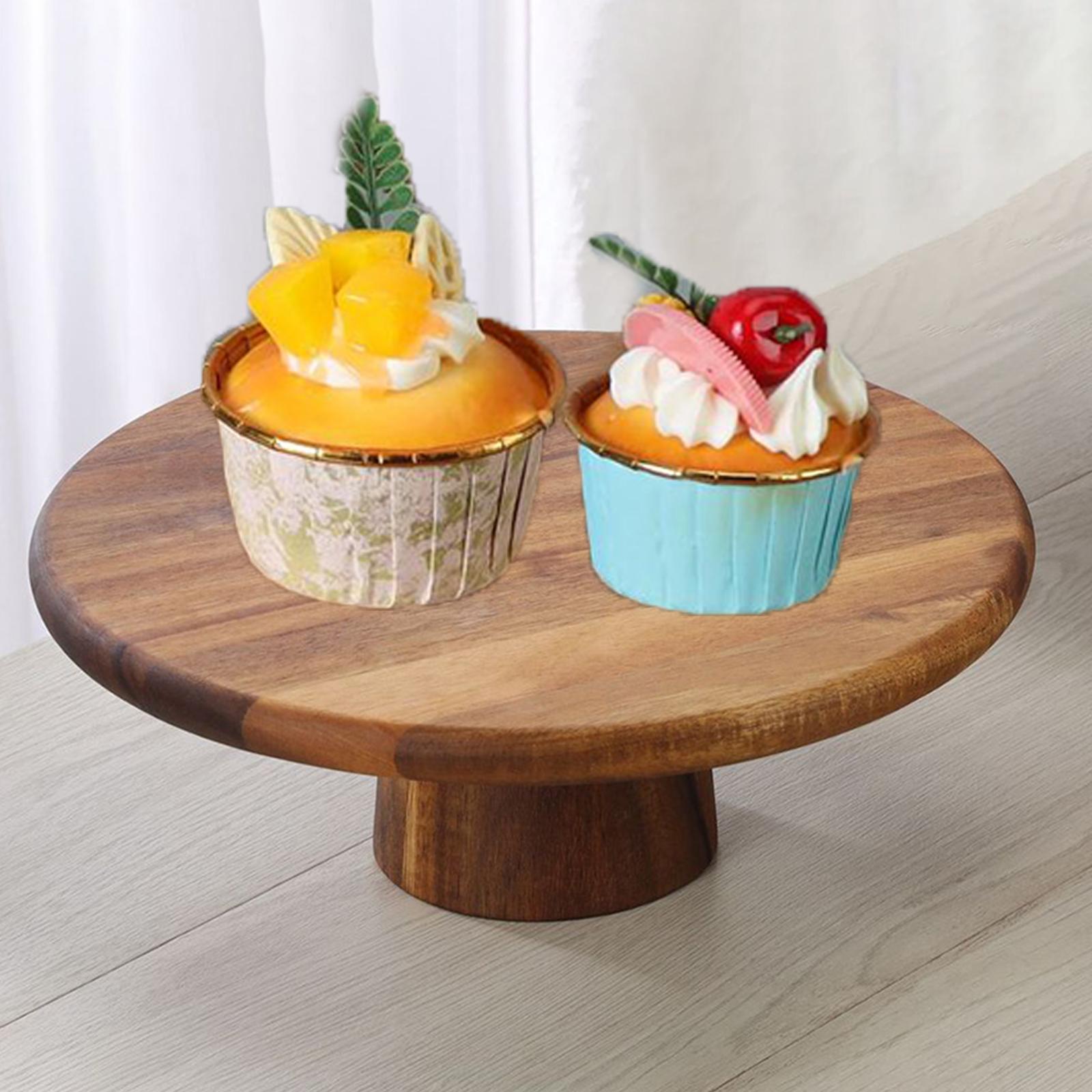 Cake Board Round - Деревянная подставка для торта, многофункциональная сырная