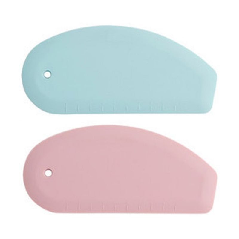 Dough Scraper Curved - ABAH-Силиконовый скребок для мисок с гибким