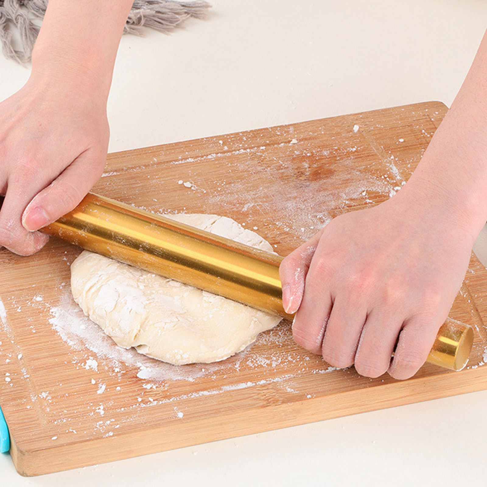 Kitchen Baking Ware - Золотая скалка для выпечки, инструмент для