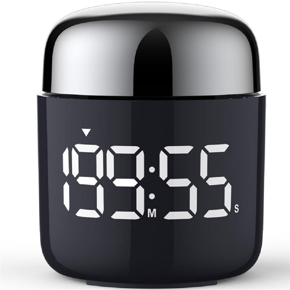 Kitchen Baking Timer - Вращающийся кухонный таймер с LED-дисплеем, 199-минутным