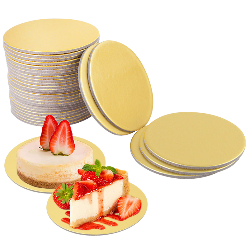 10/16/22/26 см золотистые, сер – обзор и цена Cake Board Round