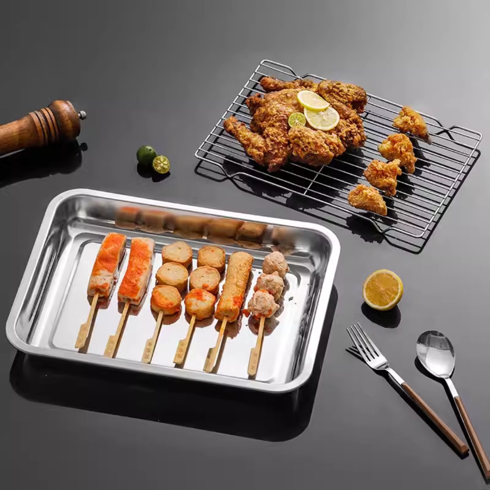 Противень из нержавеющей стали – обзор и цена Kitchen Baking Tray Rack