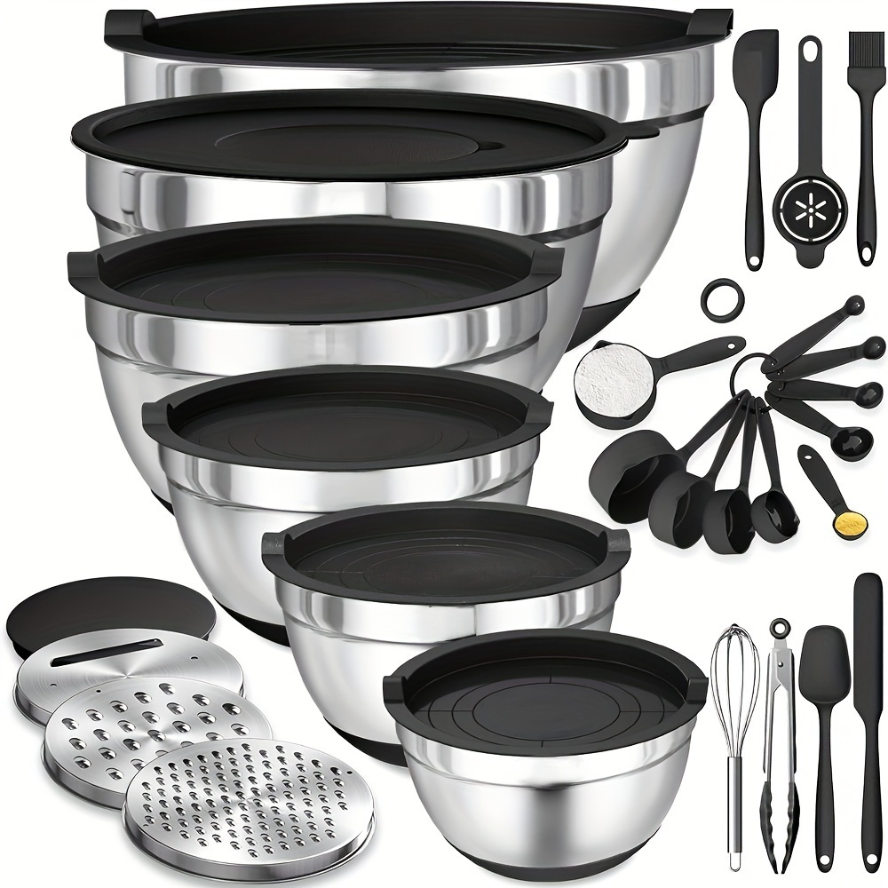 17 шт., набор мисок для смешив – обзор и цена Stand Mixer Bowl