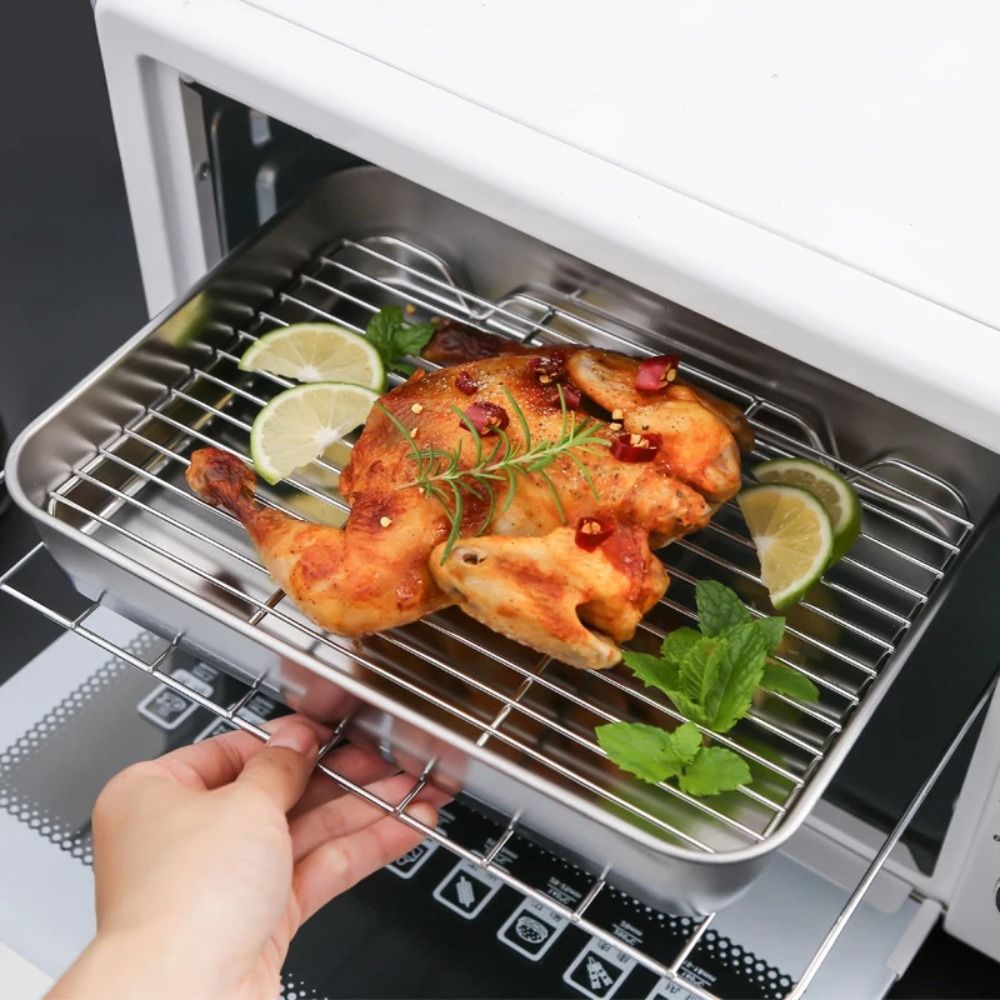 Портативная антипригарная форм – обзор и цена Kitchen Baking Tray Rack