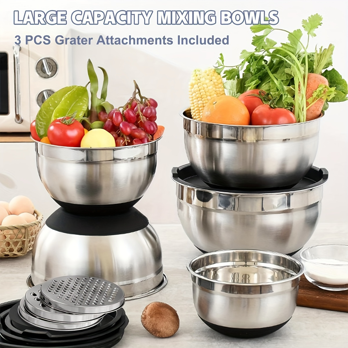 8 шт. мисок для смешивания, на – обзор и цена Stand Mixer Bowl