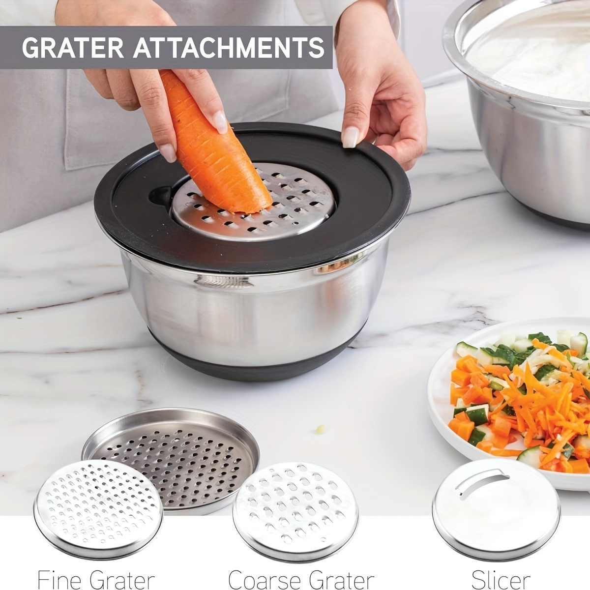 8 шт. мисок для смешивания, на – обзор и цена Stand Mixer Bowl