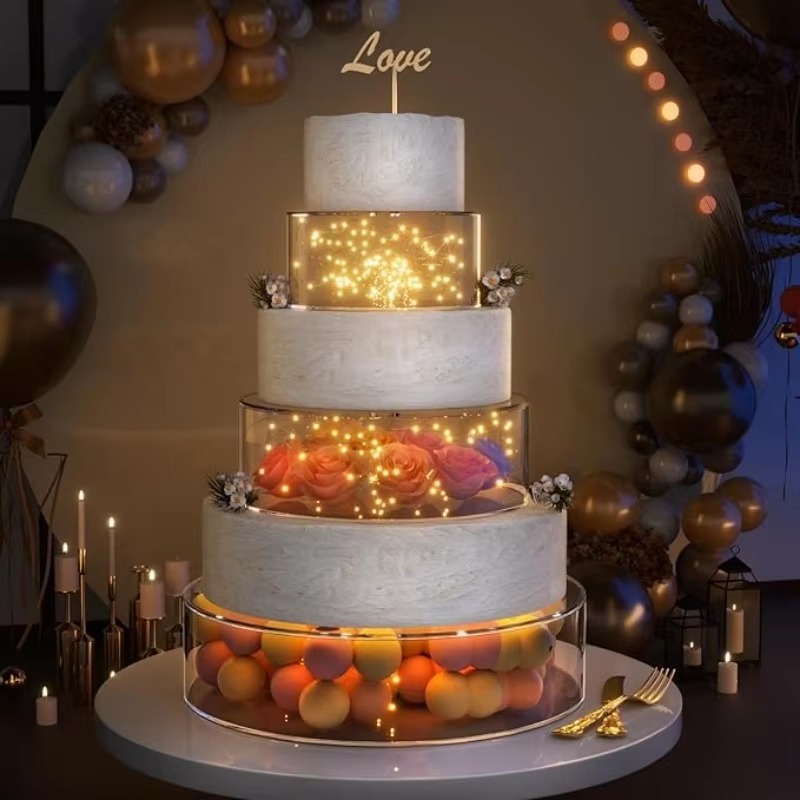 Акриловый дисплей для торта, к – обзор и цена Cake Board Round