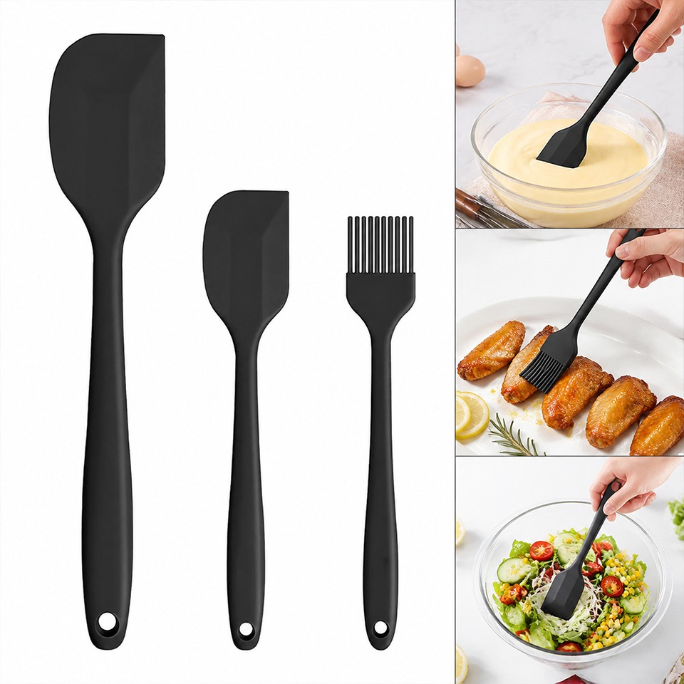 Набор из 3 силиконовых лопаток – обзор и цена Bread Baking Kitchen Utensils